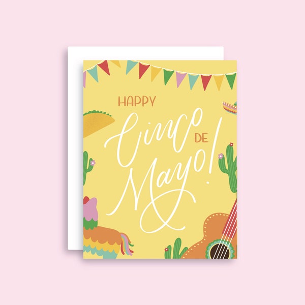 Cinco De Mayo Greeting Card - Etsy