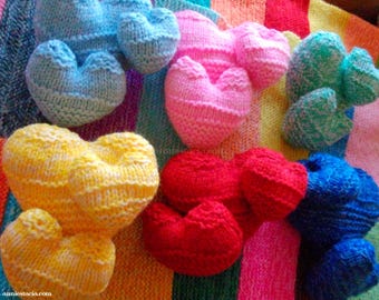 23 by 20 cm handmade family heart