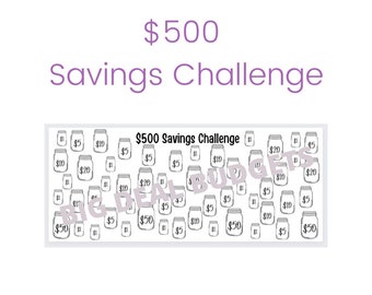 500 Dollar Savings Challenge | Cash Stuffing | Cash Budgeting | Savings | Cash Envelope Stuffing