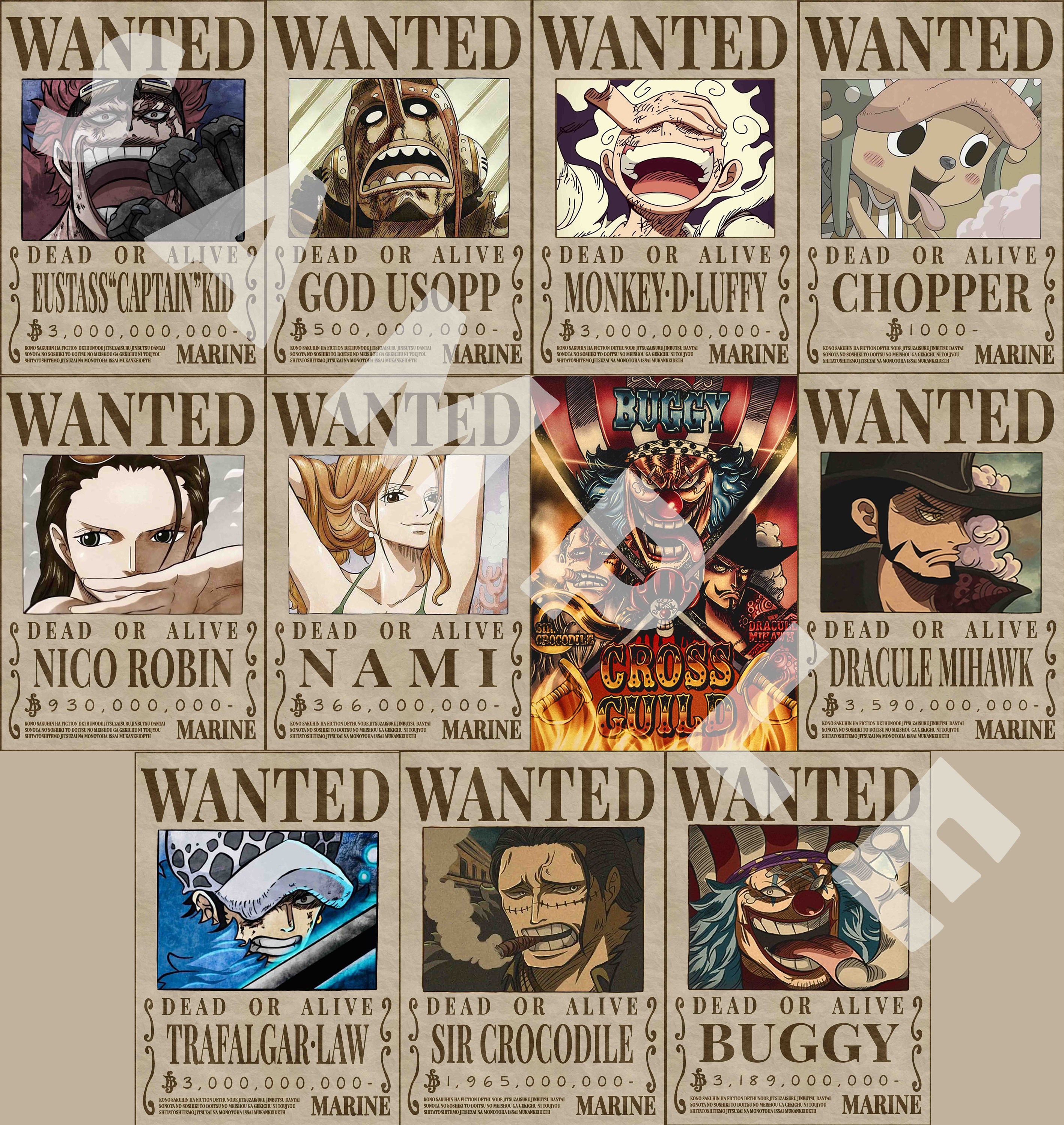 Mihawk Got His Bounty Poster - Straw Hat's New Wano Bounty - One Piece Chap  1058 