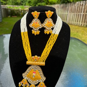 Long Kundan Necklace Set, Indian Traditional Kundan Jewelry Set Long Necklace Set, Popular Jewelry Set, Indian Wedding, Summer Jewelry
