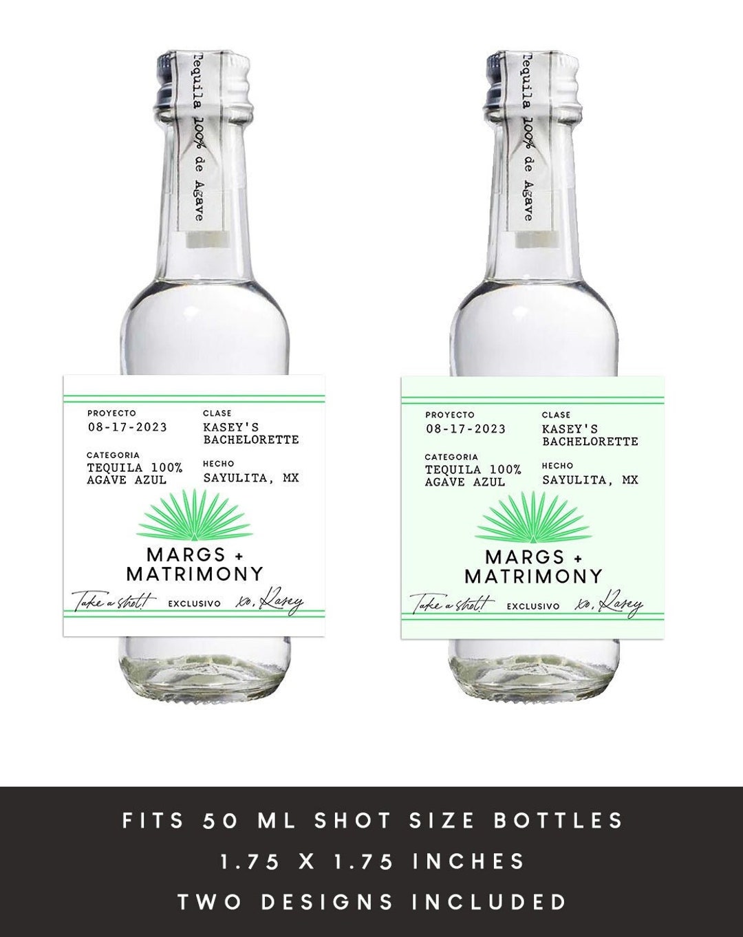 Printable Casamigos Tequila Label Template in Green Margs and Etsy Printable Casamigos Tequila Label Template in Green Margs and Etsy