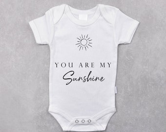 You are my Sunshine | Babybody | Bügelbild | Schwangerschaft | Baby | Geburt | Babygeschenk | Geburtsgeschenk