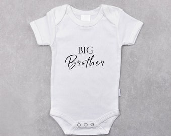 Little / Big Brother Babybody | Bügelbild | Schwangerschaft | Baby | Geburt | Babygeschenk | Geburtsgeschenk