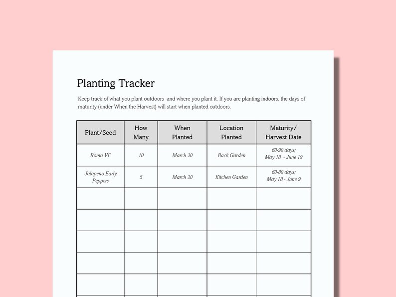 62 Page Printable Homestead Planner and Management Binder. Record Keeping for Farm, Homestead, or Business. Fits Letter-Sized Notebook. image 7