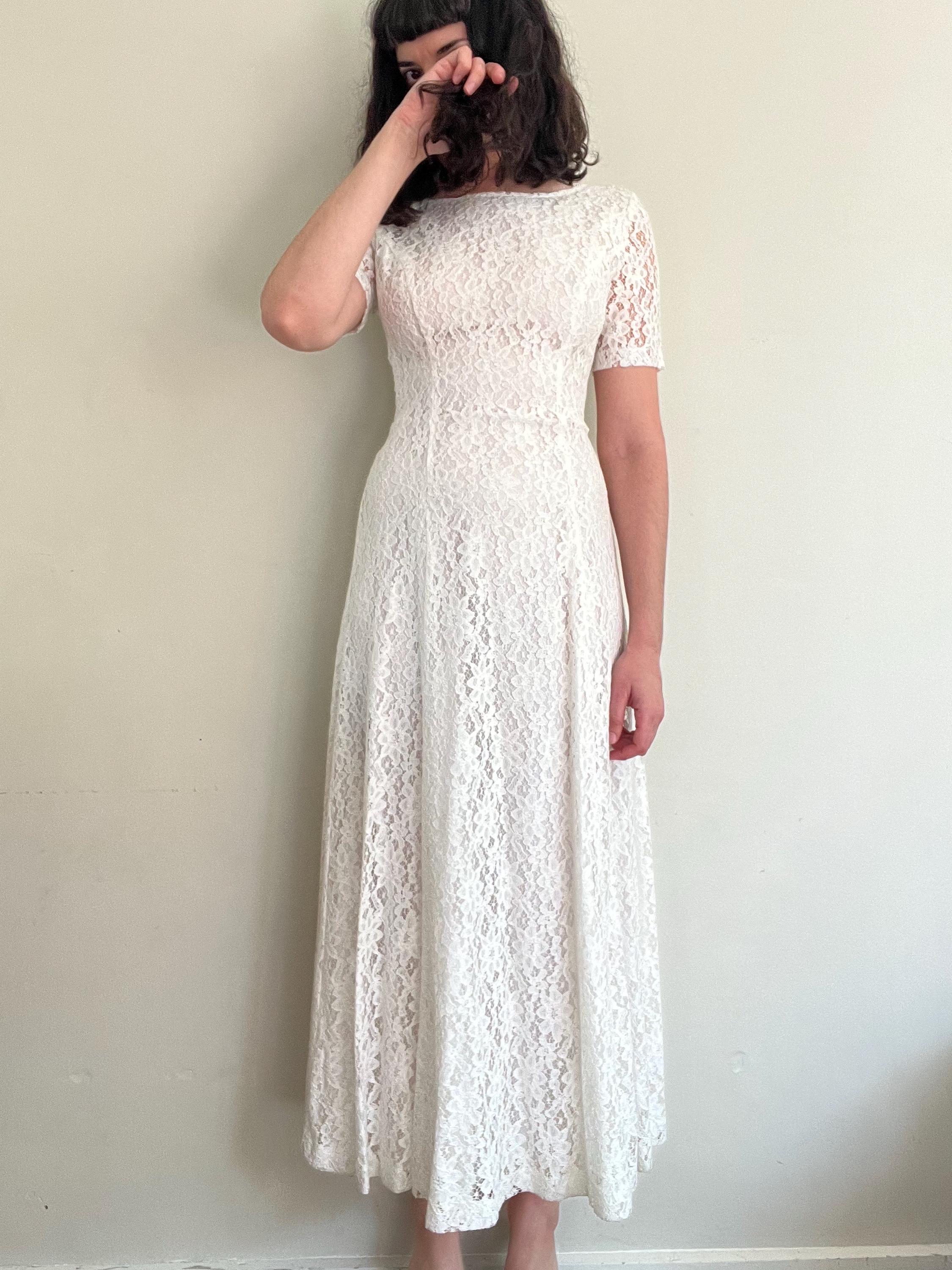 chinese dress ladies Killstar Australia | Hecate Ivory Lace Maxi Dress