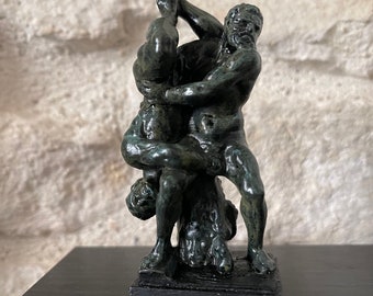 Hercules and Diomedes, 3D printed statuette