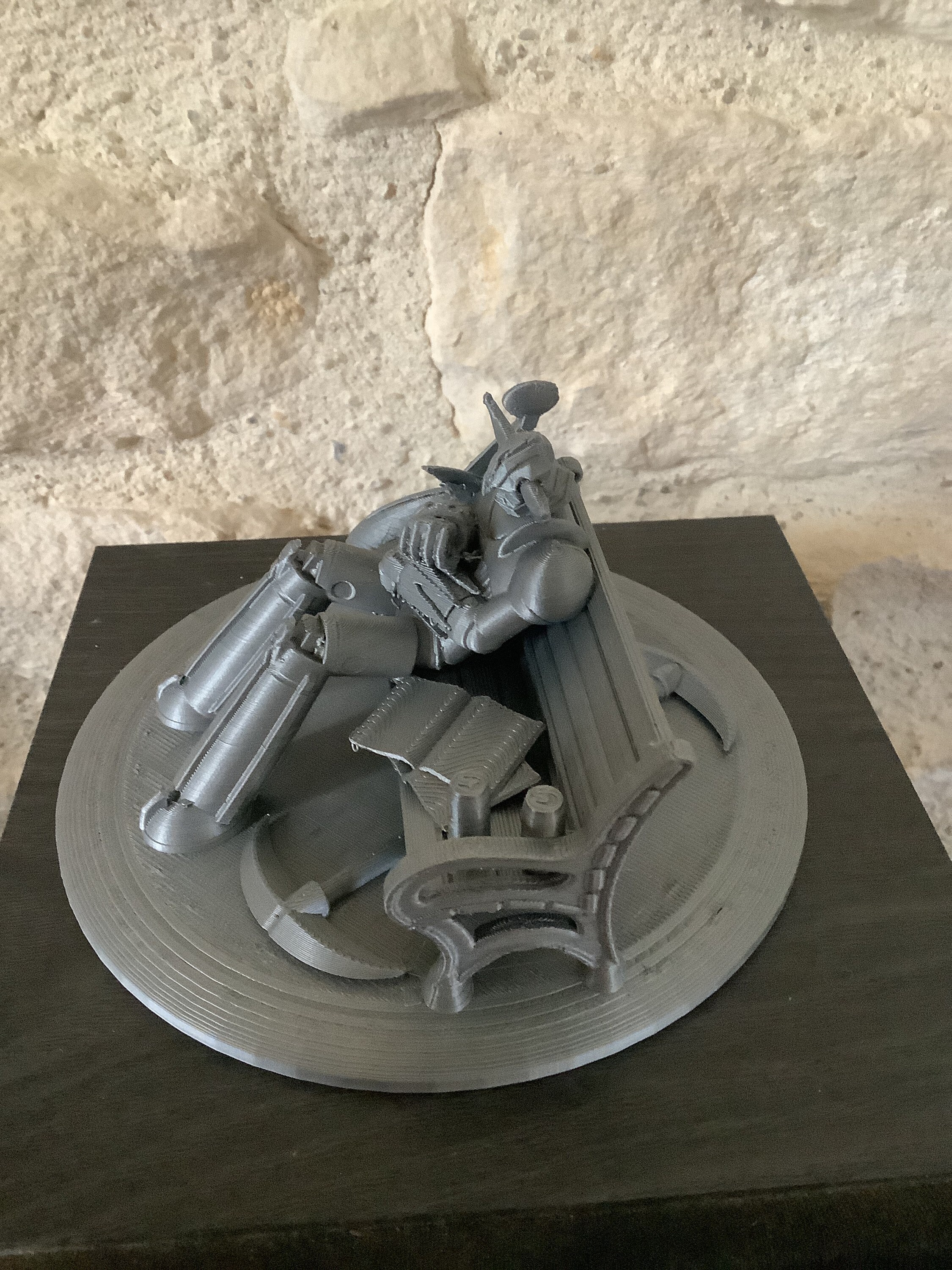 Soucoupe Goldorak Grendizer Goldrake En Kit à Peindre - Non Assemblé