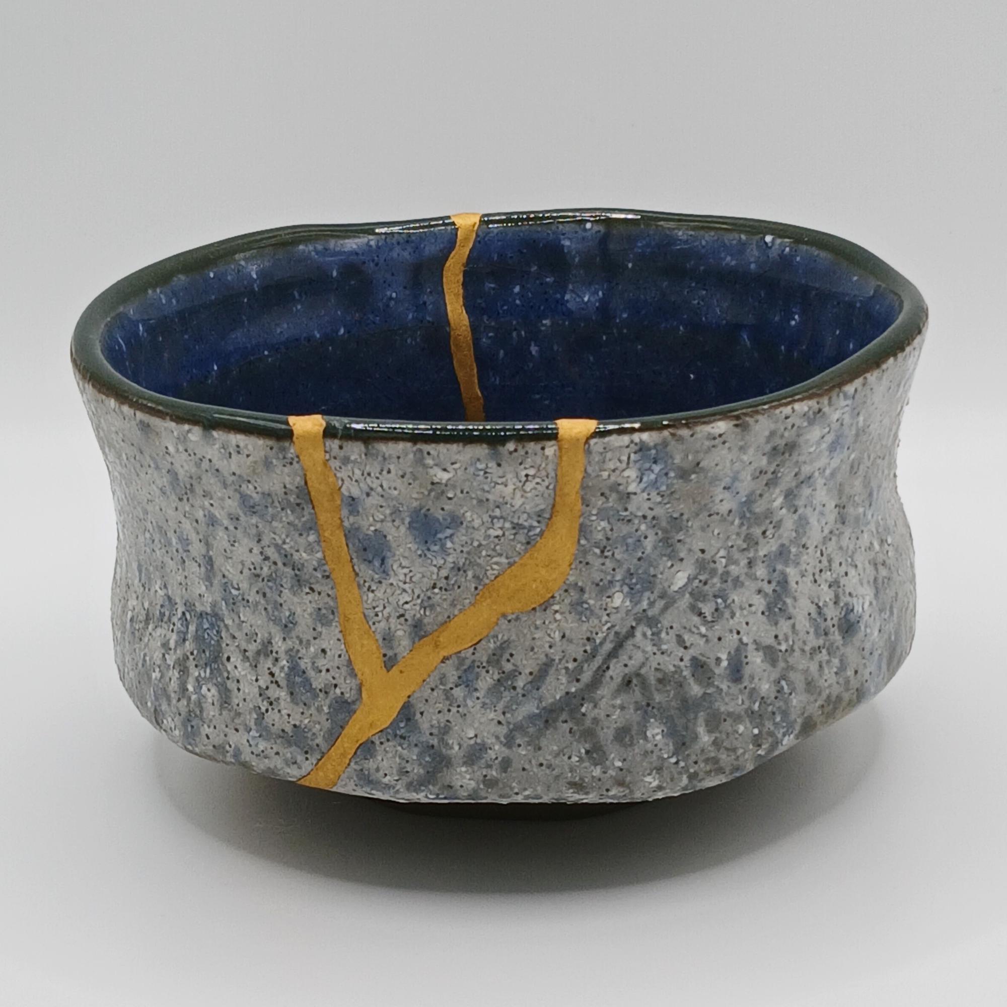 24金金継ぎ抹茶茶碗 わびさび陶器茶わん - Etsy 日本