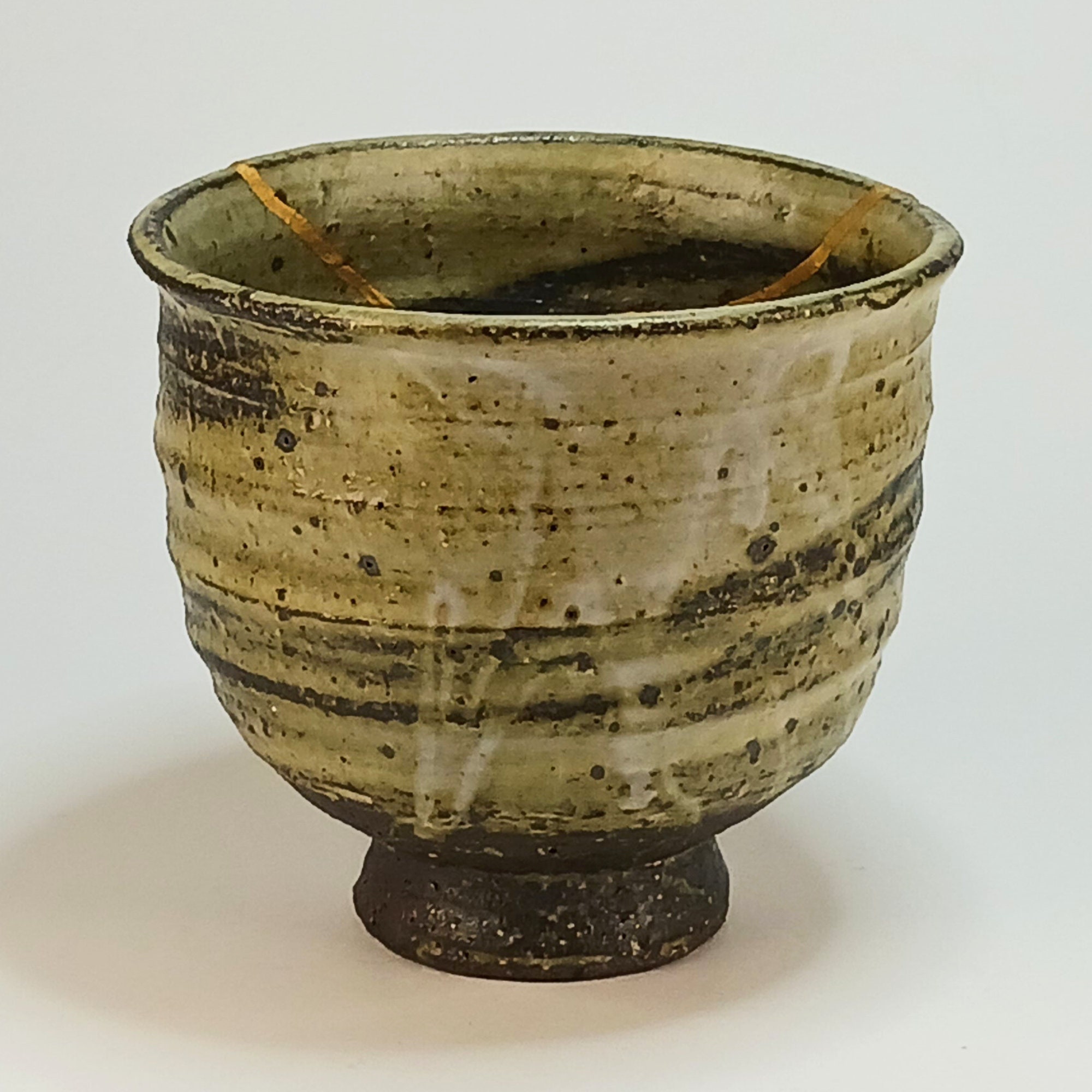 Genuine Kintsugi Teacups Food Safe 24k Gold Shigaraki Ware Etsy