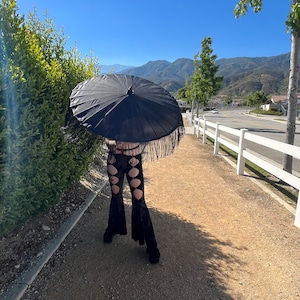 Custom Fringe Parasol