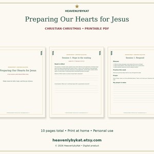 Étude biblique de l'Avent pour adultes : 4 séances avec lectures bibliques, réflexions et questions de discussion