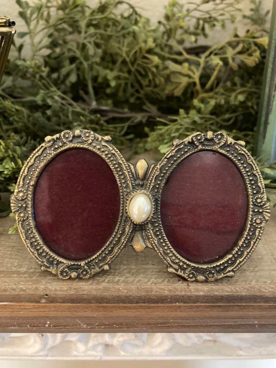 Vintage Mini Picture Frame Etsy