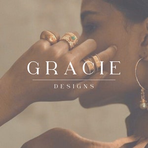Pre-made Logo: Text Logo, Simple Logo, Branding Logo, Modern Logo, Boutique Logo, Fashion Logo, Jewelry Logo, Website Logo, Stylish Logo