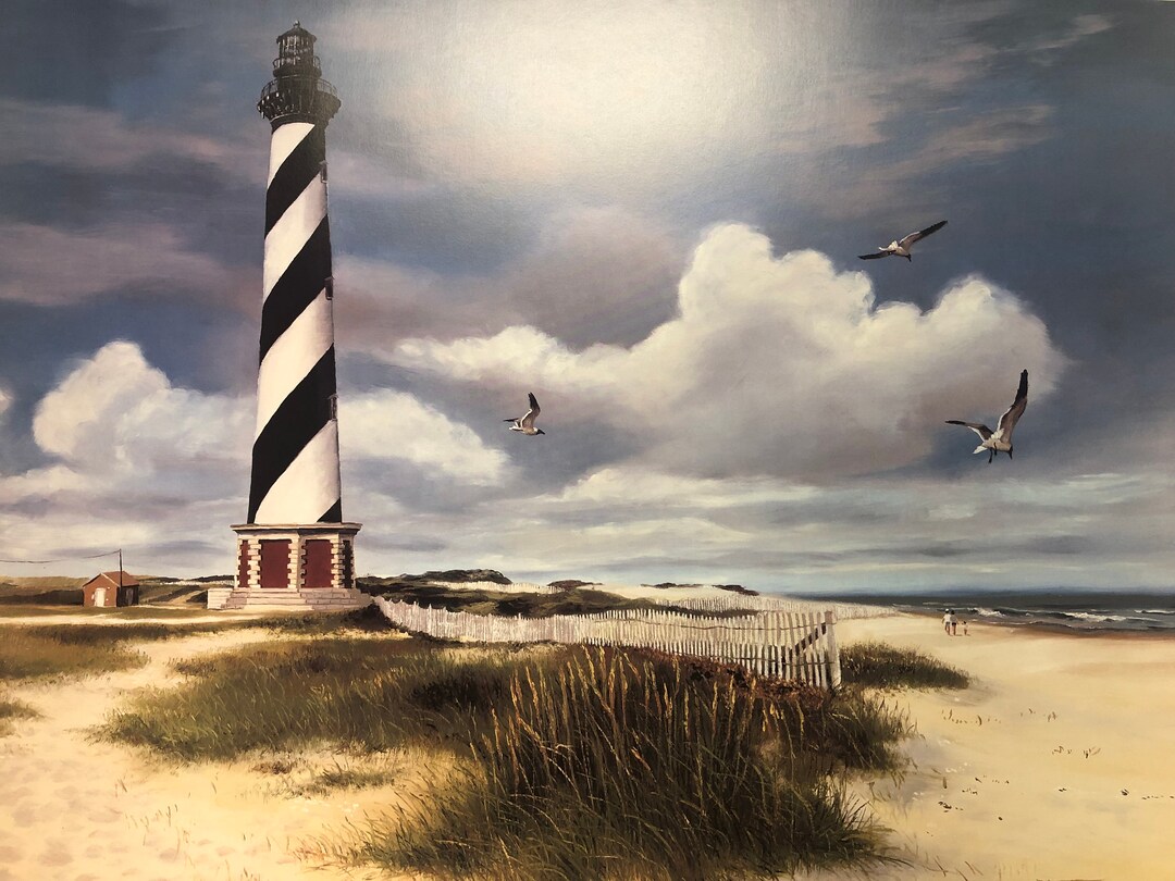 Cape Hatteras Lighthouse / Limited Edition, Signed Thomas Stahl