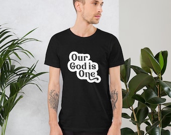 Nasz Bóg Jest Jeden - Koszulka z krótkim rękawem unisex