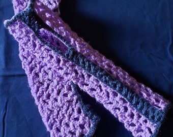 Crochet Fingerless Lacey Arm Warmers