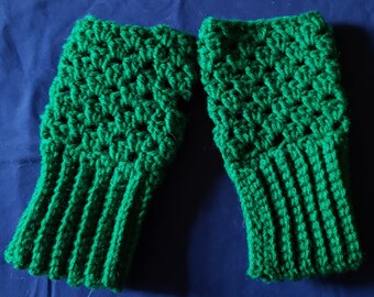 Crochet Fingerless Wrist Warmers