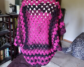 Crochet Granny Square Cocoon