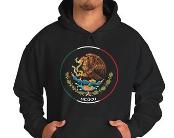 Mexico Hoodie Mexican Flag Sweatshirt