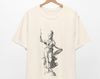 Athena Goddess T-Shirt, Greek Mythology Tee