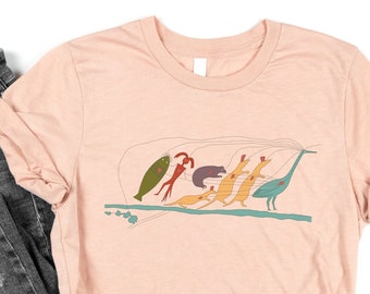 Chippewa Chiefs Petition T-Shirt: Seth Eastman 1800s Tribe Totems Unisex Tee