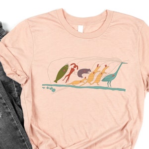 Petition of the Chippewa Chiefs T- Shirt, Redrawn by Seth Eastman 1800s Tribe Totems Unisex Shirt