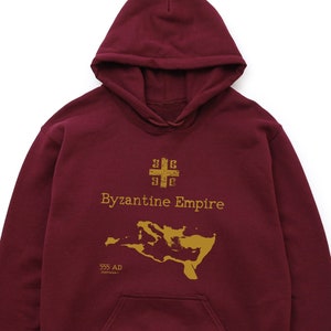 Byzantine Hoodie Justinian the Great Sweatshirt Eastern Roman Empire Hoodie