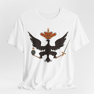 Prussian Eagle T-Shirt: Vintage Prussia Flag Graphic Tee