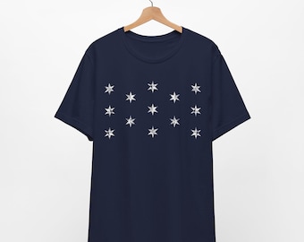 George Washington Distressed Headquarters Flag Shirt Revolutionary War Tshirt American History T-shirt