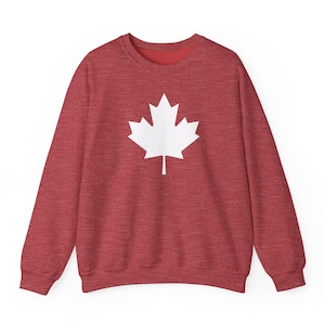 Kanada Sweatshirt Ahornblatt Sweatshirt Kanadische Ahornblatt Pullover Kanadische Flagge Sweatshirt