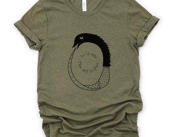 Ouroboros T-Shirt All is one Tshirt Alchemist Serpent Tee Esoteric Shirt