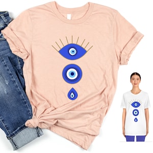 Evil Eye Shirt: Hamsa Talisman, Spiritual Protection T-shirt