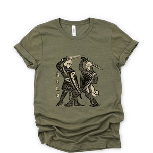 Hema Shirt Historical European Martial Arts T-shirt Sword Fighting Tee Shirt