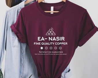 EA Nasir Fine Quality Copper T-Shirt: History Meme Tee