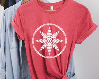 Inanna Stern T-Shirt Mesopotamischen Göttin Symbol T-Shirt Ishtar Sonne Shirt