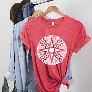 Star of Shamash Shirt Utu T-shirt Assyrian Sun Symbol Tee Shirt