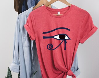 Eye of Ra Shirt – Horus Symbol T-shirt Ancient Egypt Art Tee Protective Talisman Clothing