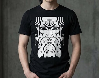 Camiseta Odin, camiseta de los cuervos nórdicos, camiseta Hugin & Munin, camiseta vikinga Valhalla