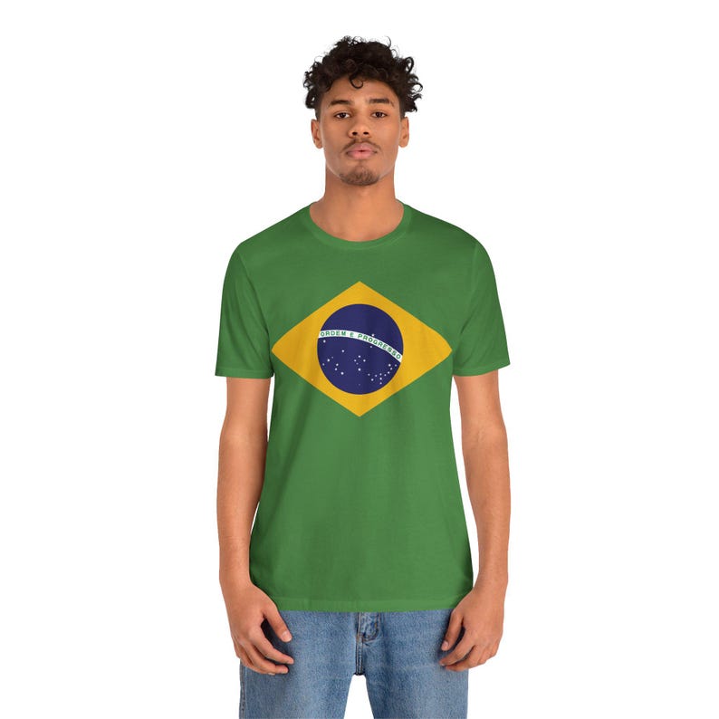 Brazil Shirt Brazilian Flag Tee World Cup T-Shirt Soccer Football Fan Tee image 7