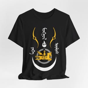 Mongol Empire T-shirt Battle Flag of Mongols Shirt Genghis Khan Tshirt