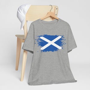 Scotland Shirt Scottish Flag Shirt Saint Andrew's Cross T-shirt World Cup image 10