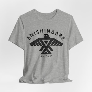 Anishinaabe Thunderbird T-Shirt Unisex Jersey Short Sleeve Tee