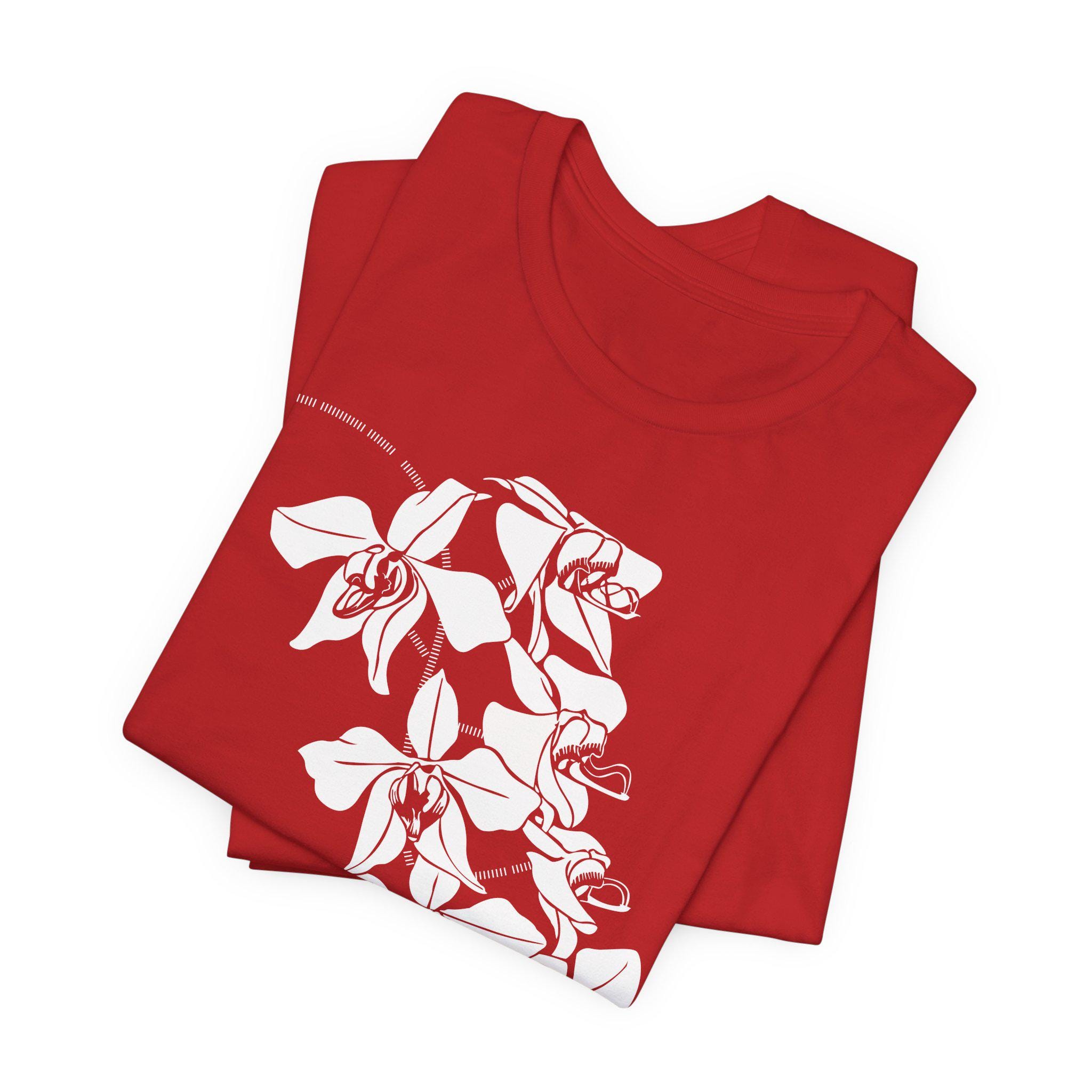 Tシャツ・カットソー Pansie Flower Digital Printing T-shirt_White Pansie Flower Digital Printing T-shirt_White - Julianne Daisy