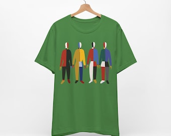 Suprematism Art T-Shirt Kazimir Malevich Sportsmen Abstract Russian Avant-Garde Graphic Tee