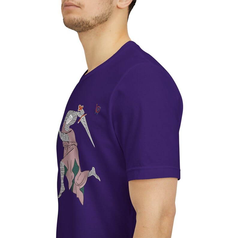 Medieval Knight vs Snail T-Shirt Gothic Marginalia Art Shirt Funny Manuscript Tee image 13