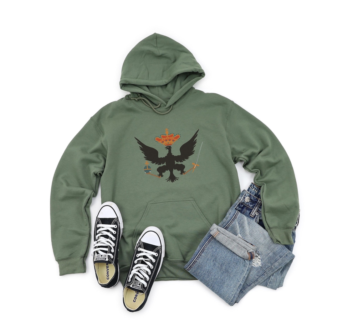 Sudadera con capucha de Prusia Sudadera con águila prusiana