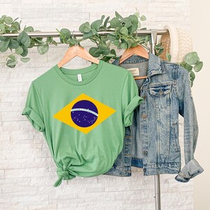 Brazil Shirt Brazilian Flag Tee World Cup T-Shirt Soccer Football Fan Tee image 13