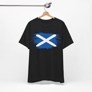 Scotland Shirt Scottish Flag Shirt Saint Andrew's Cross T-shirt World Cup image 14