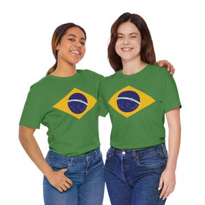 Brazil Shirt Brazilian Flag Tee World Cup T-Shirt Soccer Football Fan Tee image 19